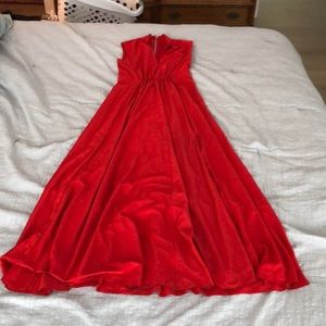 Vintage Red Gown